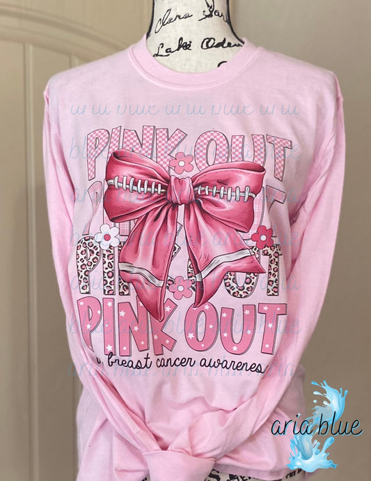 Pink Out - Breast Cancer Awareness Long Sleeve